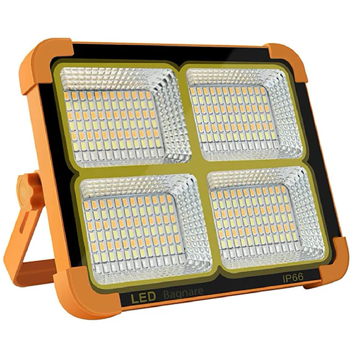 Lanterna Solar Led Prova Dágua Camping Recarregável Tática Super Potente