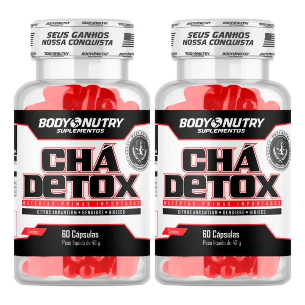 Kit Potente Desincha Corpo Cha Detox Suplemento Emagrecedor Sem Sabor