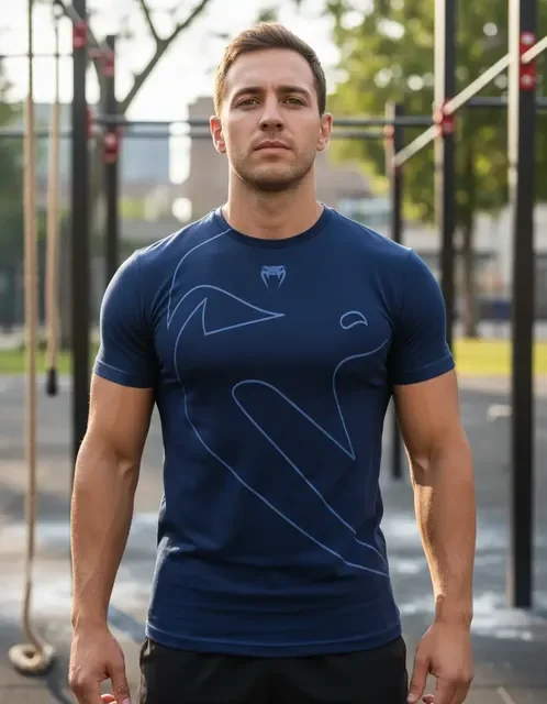 Camiseta Venum New Giant Classic Navy
