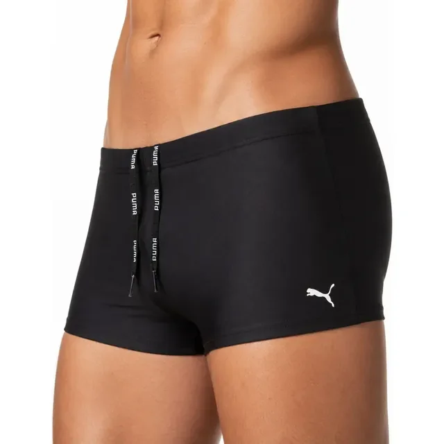 Sunga Masculina Puma Boxer Praia Uv 50+ Natação Ajustável