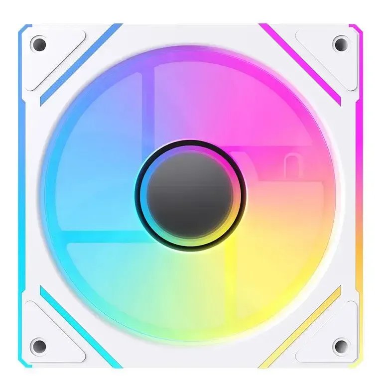 Ventoinha Acegeek Chroma, Argb, 120mm, Branco, Ag-chroma-wh