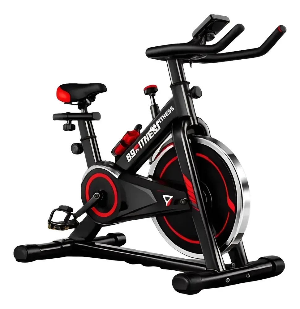 Bicicleta Spinning Bs Fitness Ergométrica 6kg Ajustável Preto 3