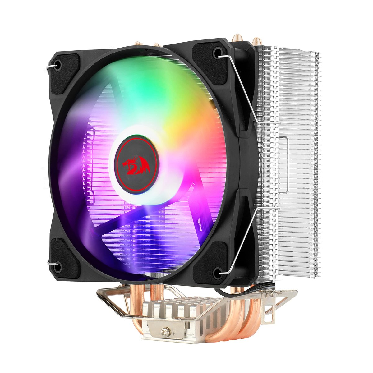 Aircooler Redragon Tyr Preto Iluminação Rainbow com Fan de 120mm CC-9104