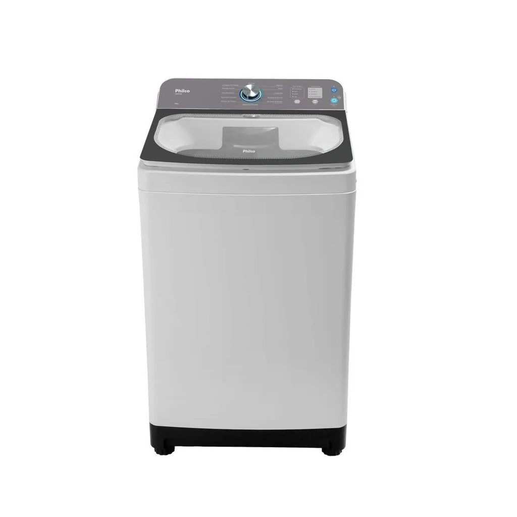 Máquina de Lavar Philco Plr14a 14kg 12 Tipos de Lavagem Branca