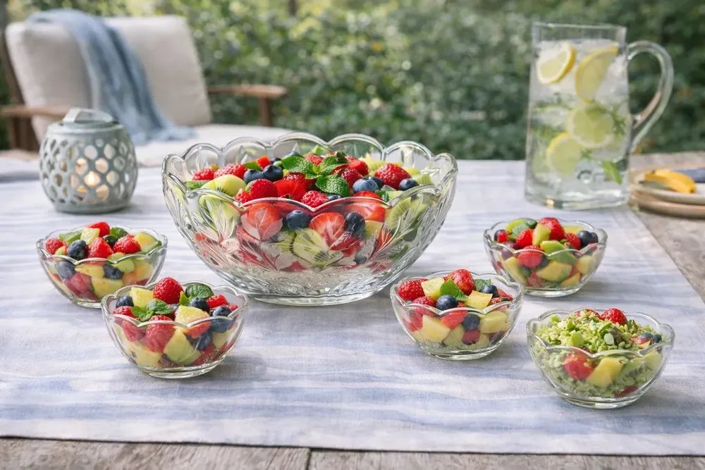 Jogo Sobremesa/salada Bowls - 7 peças
