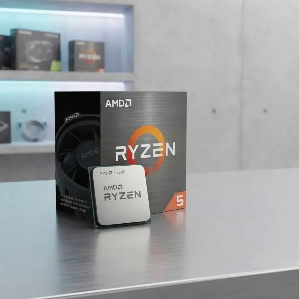 Processador AMD Ryzen 5 5500 3.6GHz 4.2GHz Max Turbo Cache 16MB AM4