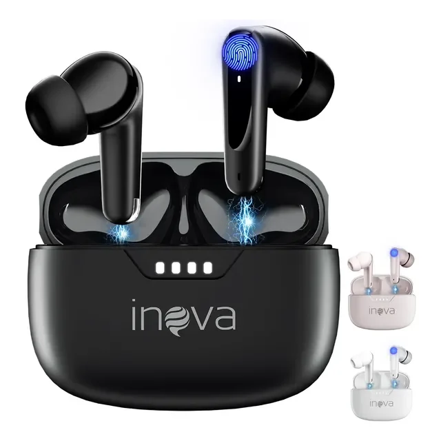 Fone De Ouvido Sem Fio Bluetooth 5.4 Tws Antí Ruidos Inova