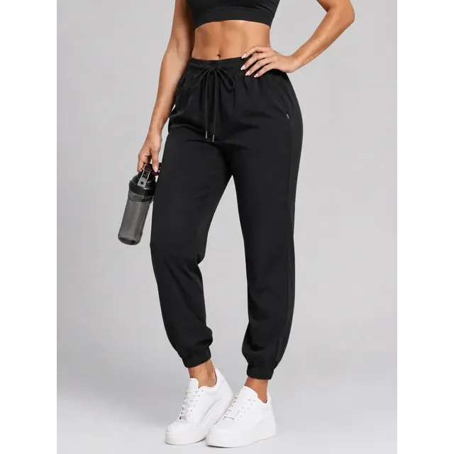 Calça Jogger Tactel Soltinha Slim Academia Esportiva