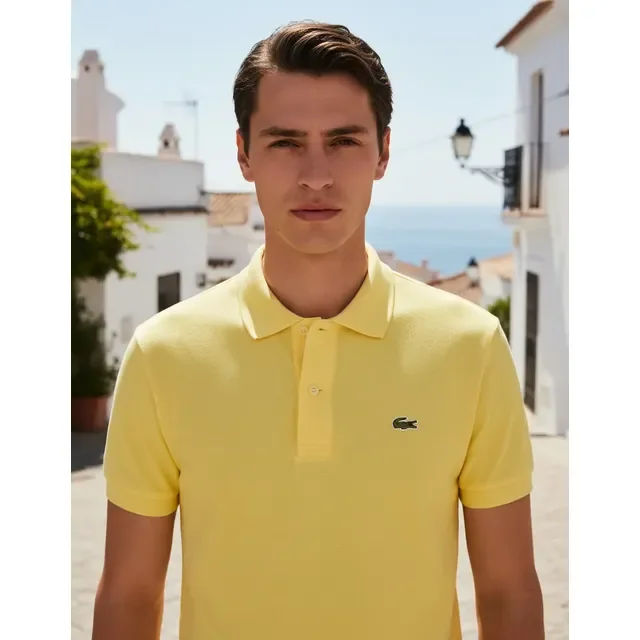 Polo Masculina Lacoste Slim Fit - Original