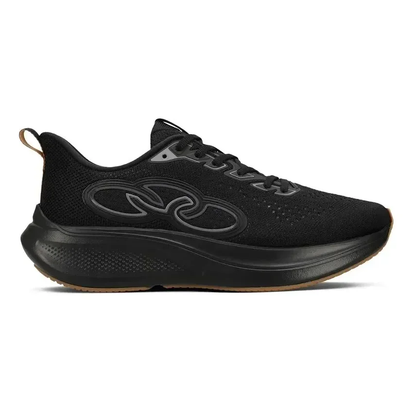 Tênis Olympikus Voa 3 Corrida Academia Esporte Original Preto Lisa 40 Br