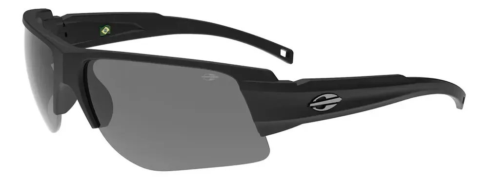 Óculos De Sol Mormaii Gamboa Air 5 Preto Vermelho Azul G15 Preto Fosco
