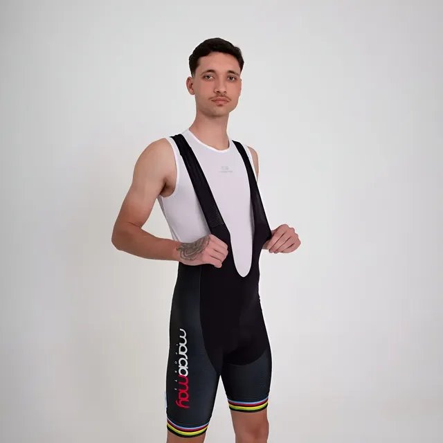 Bretelle De Ciclismo Márcio May Pro Campeão Mundial - Gel