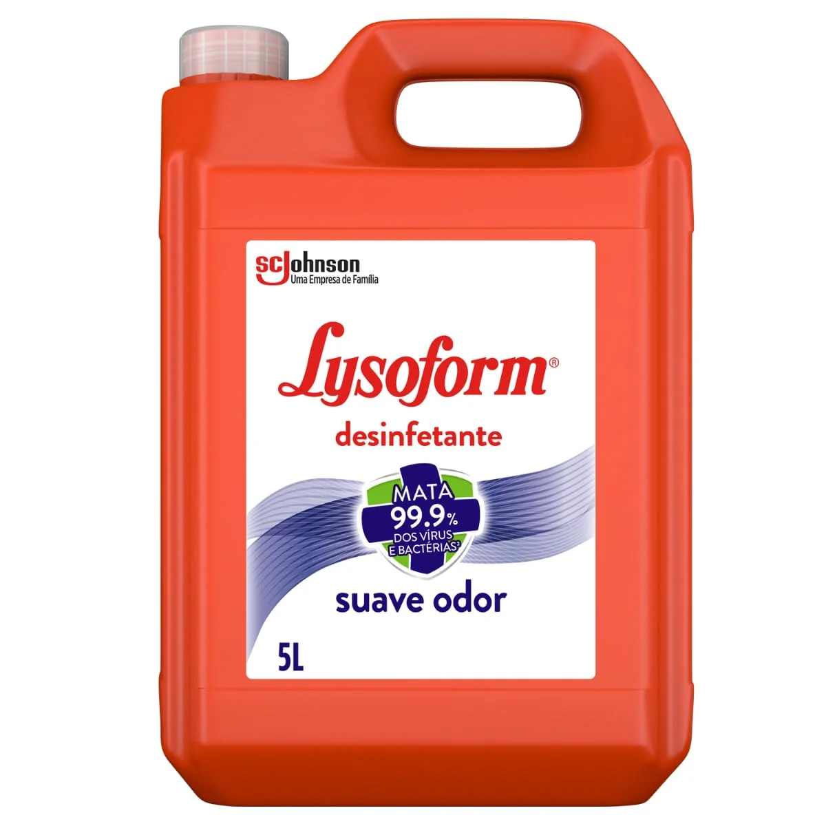 Lysoform Suave Odor, Desinfetante Líquido, Limpeza Casa, 5L
