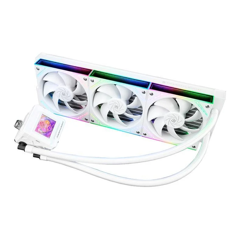 Water Cooler Thermalright Frozen Warframe 360 SE V2, ARGB, 360mm, Branco, TR-FW-360-SEV2-WH-ARGB