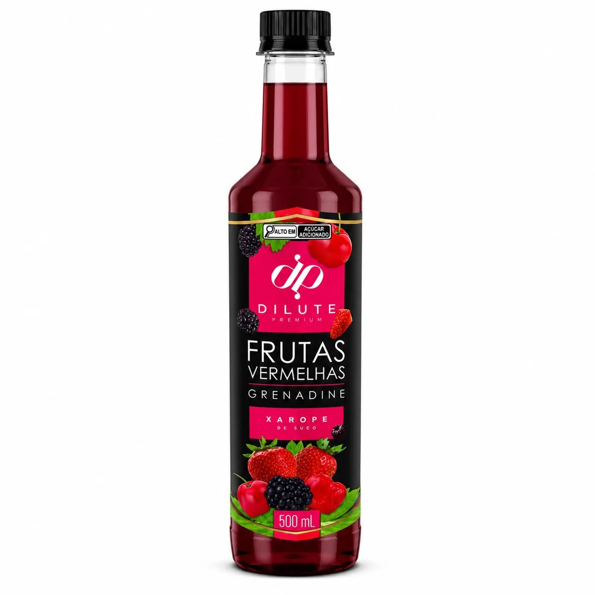 Dilute Xarope Frutas Vermelhas 500 Ml