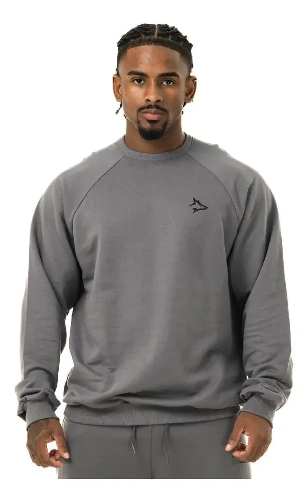 Moletom Masculino New Lupus Inverno Alpha G Cinza