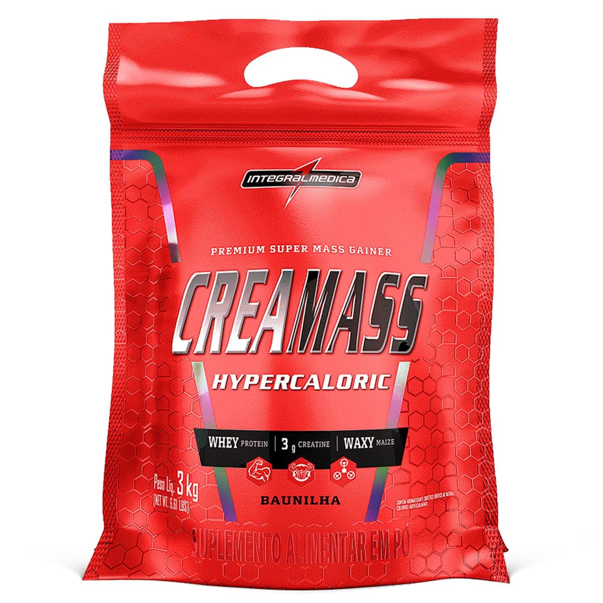 Integralmédica - Hipercalórico Creamass - Baunilha - pouch 3kg