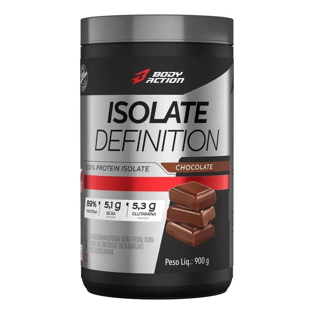 Isolate Definition | Proteína Isolada | 900g Chocolate - Bodyaction