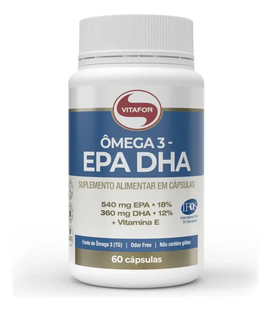 Suplemento Ômega 3 Epa Dha 60 Cápsulas Vitafor