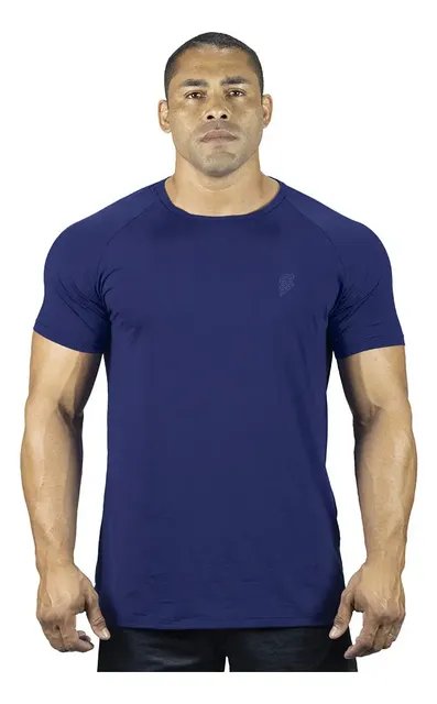 Camisa Dry Fit Masculina Academia Basica Proteção Uv Crown