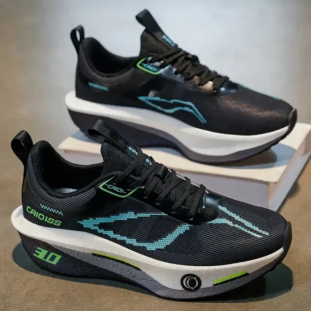 Tênis De Corrida Com Placa De Fibra De Carbono Embutida E Co