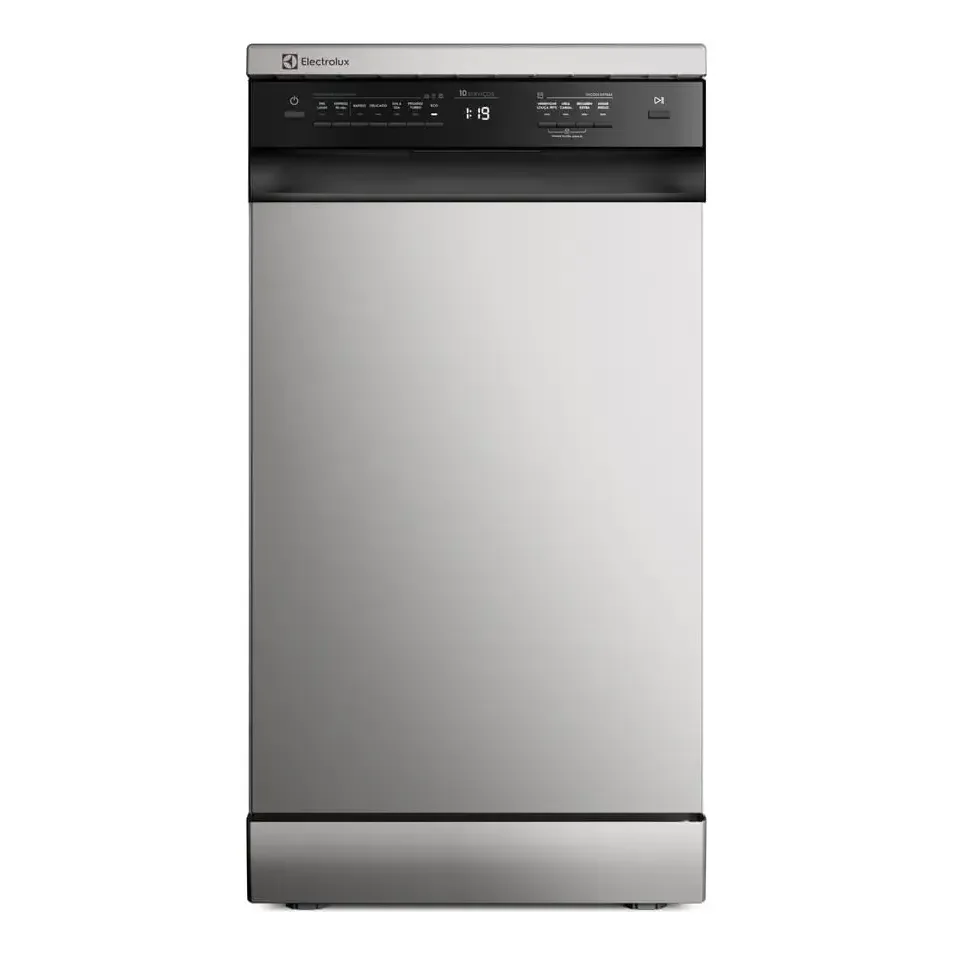 Lava-louça Electrolux 10 Serviços Inox Lava E Seca 50' Ls10e Prateado 127v