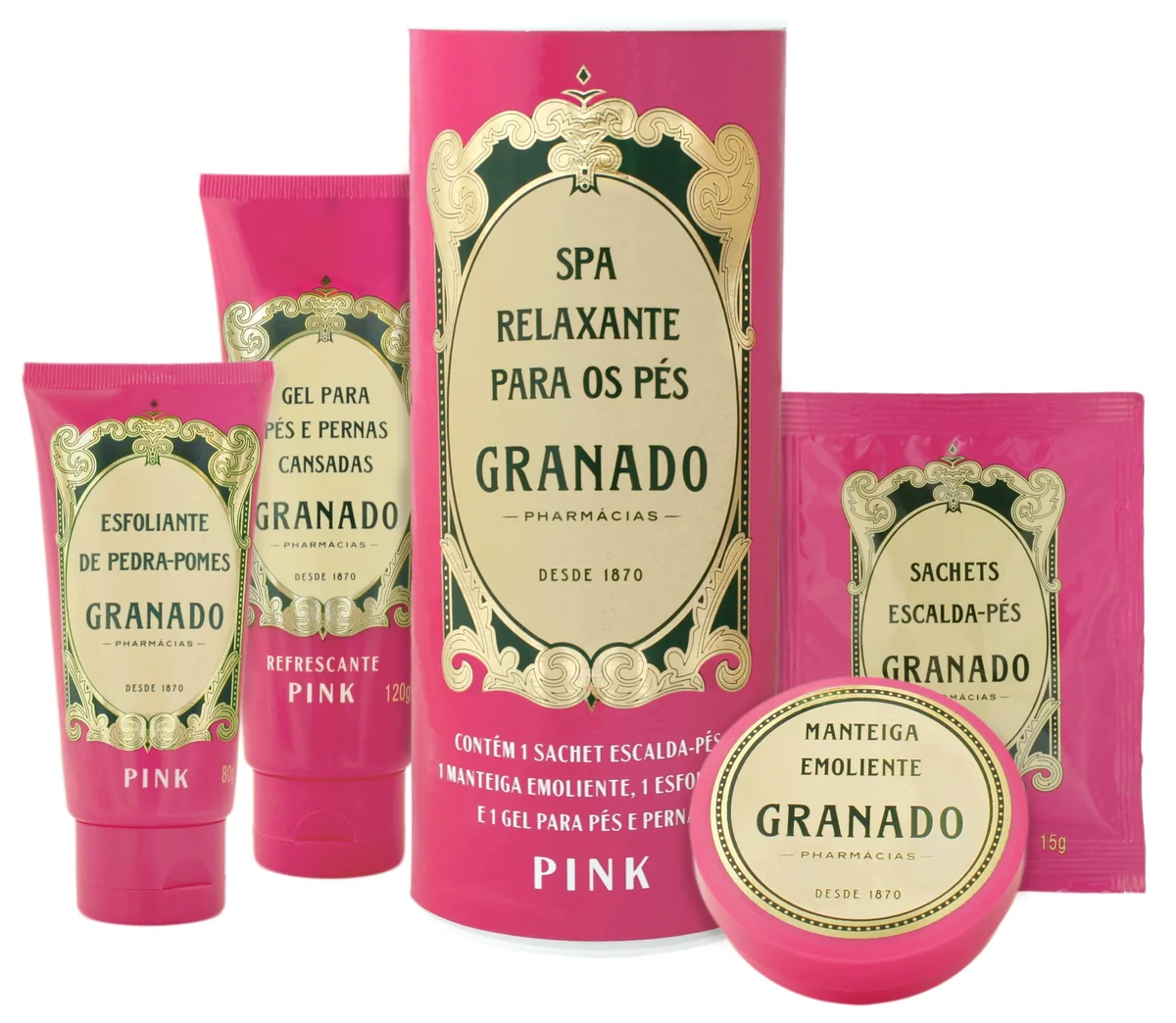 Granado Kit Pink Spa Relaxante Para os Pés