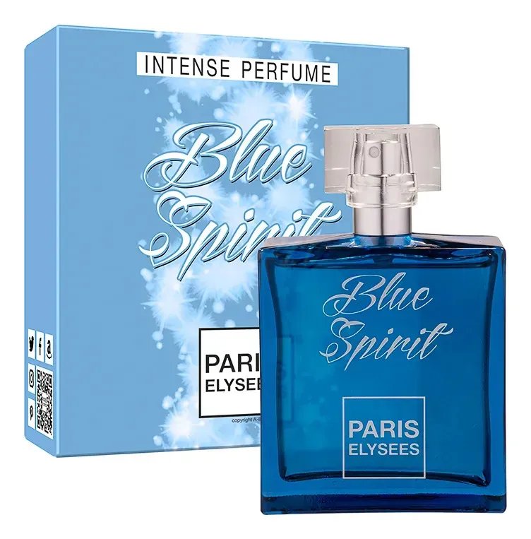 Perfume Blue Spirit Paris Elysees Feminino Intense 100ml