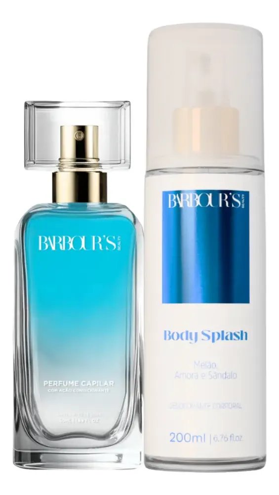 Perfume Capilar E Body Splash Celestial Glow Barbour's Beauty