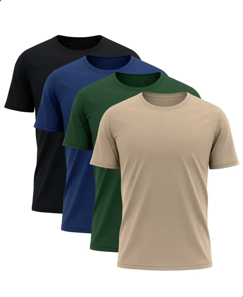 Kit 4 Camisetas Básicas  Dry Tech Variado M