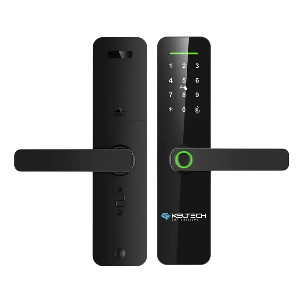 Fechadura Digital Keltech Kt1000 Biométrica Cor Preto