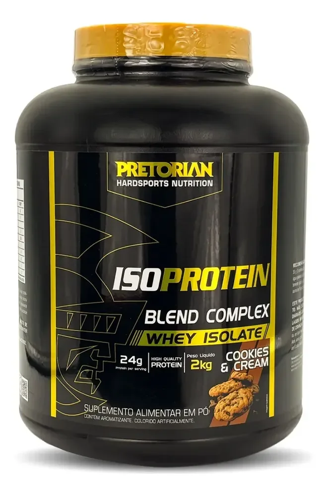 Whey Protein Isolado Iso Protein Blend Complex 2kg Pretorian Sabor Cookies & cream
