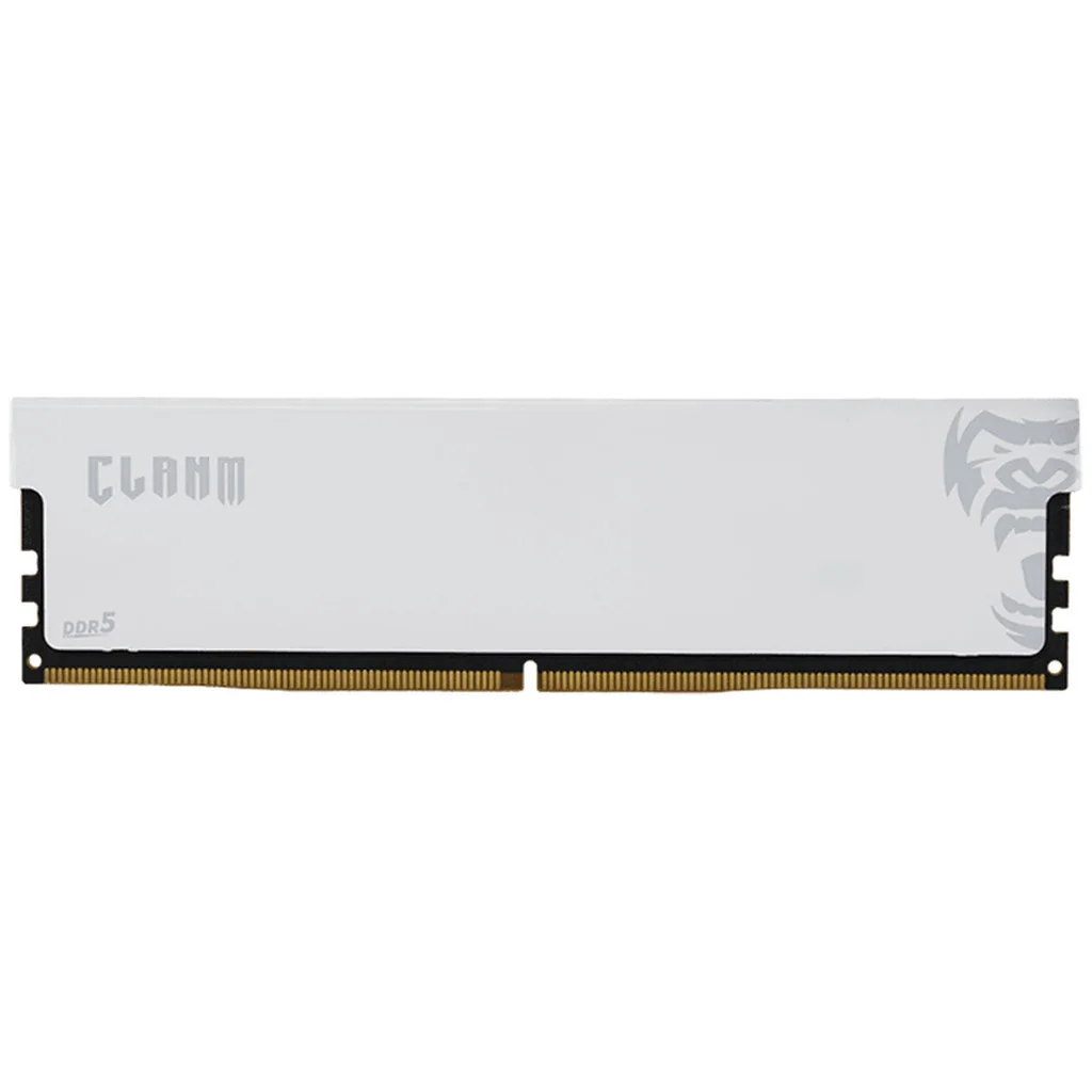 Memória Clanm 16GB (1x16GB), DDR5, 4800MHz, CL40, Branca, CLANM14581