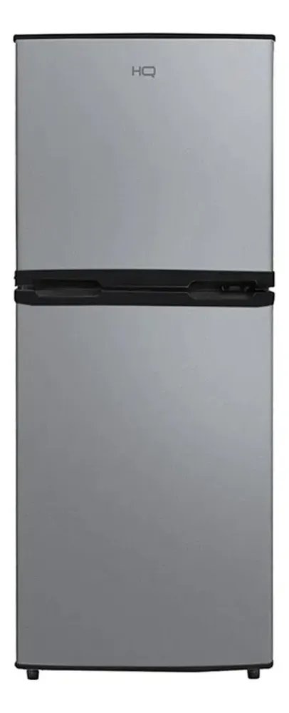 Geladeira Compacto Hq 140l Duplex Defrost Pt/cz Hq-140rdf Preto/cinza 110v