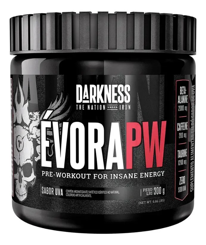 Pré Treino Évora Pw Darkness Uva 300g Integralmédica