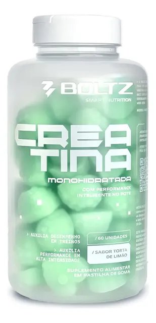 Creatina Boltz Smart Nutrition Gummies 60 Gomas Pura
