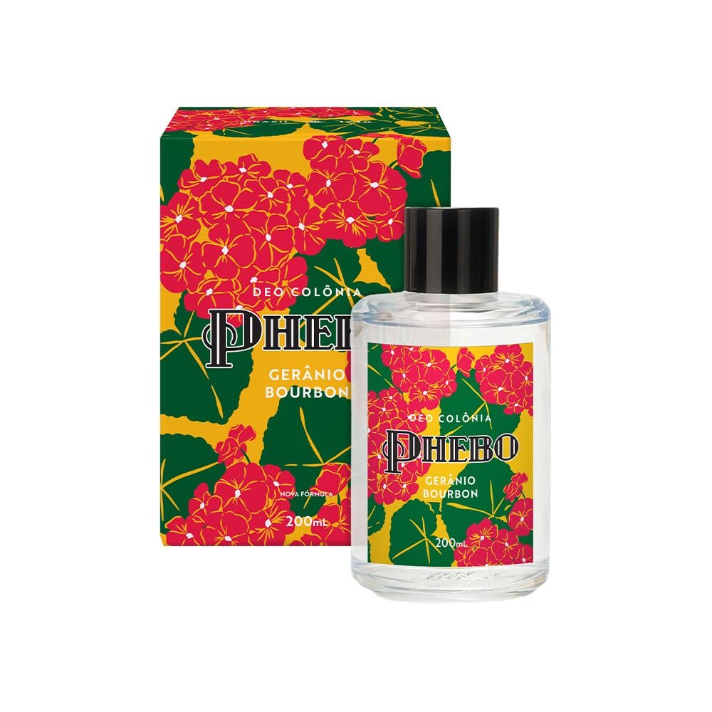 Colônia Gerânio Bourbon Phebo 200ml