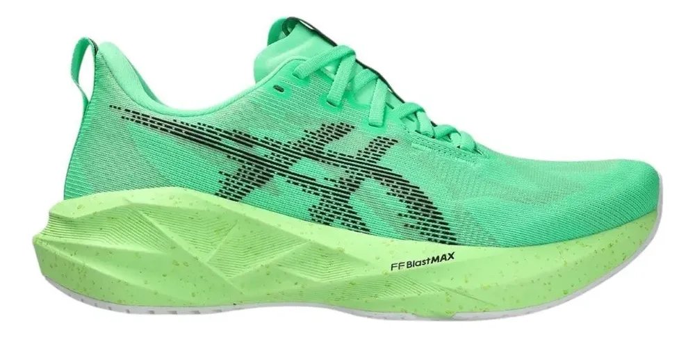 Tênis Asics Novablast 5 Masculino Verde Liso 40 Br