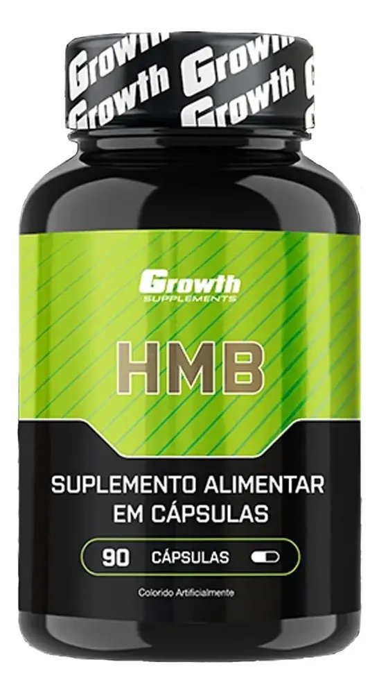 Hmb 90 Cápsulas Growth Supplements Sem Sabor