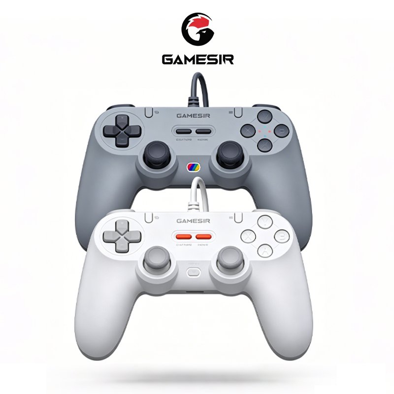 Controle Gamesir Tegenaria T3 Lite Com Fio Para Pc Switch Android Ios Steam Celular Hall Effect Usb