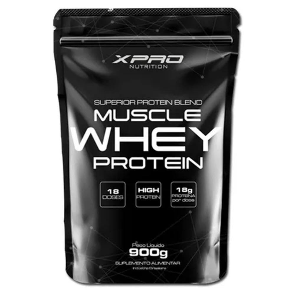 Muscle Protein Refil (900g), Baunilha