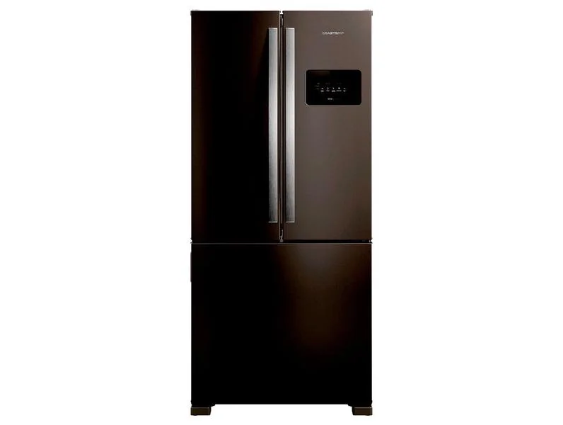 Geladeira Frost Free French Door 3 Portas Black Inox Brastemp - BRO85ME