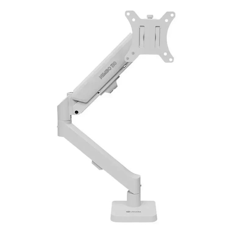 Suporte Articulado Para Monitor 13 A 32 Pistão A Gás Ajustável Zinnia Nimbo 110 Branco
