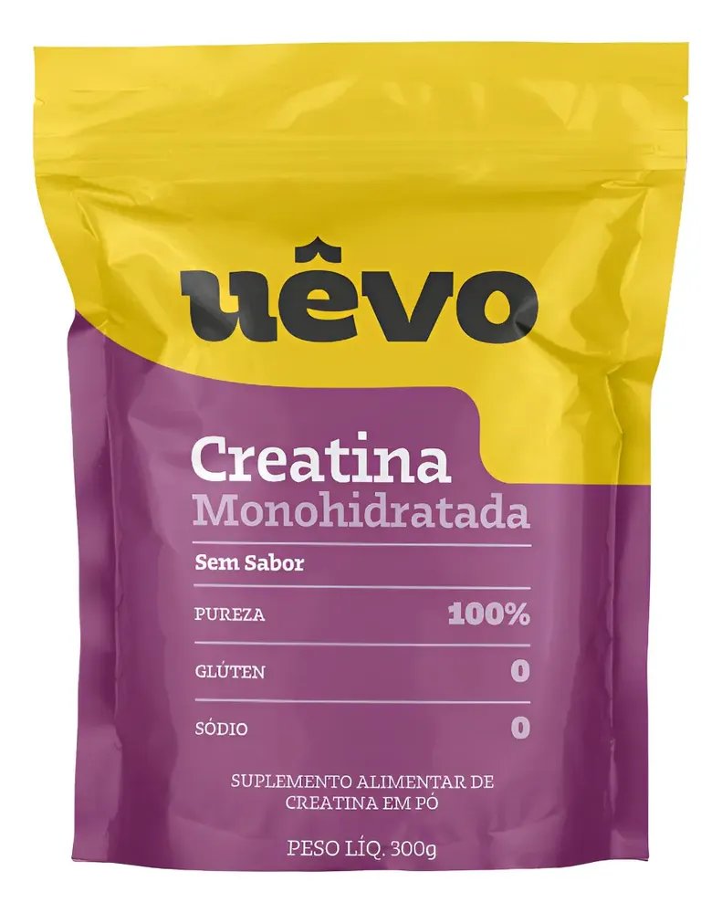 Creatina De 300g - Uêvo Sem Sabor