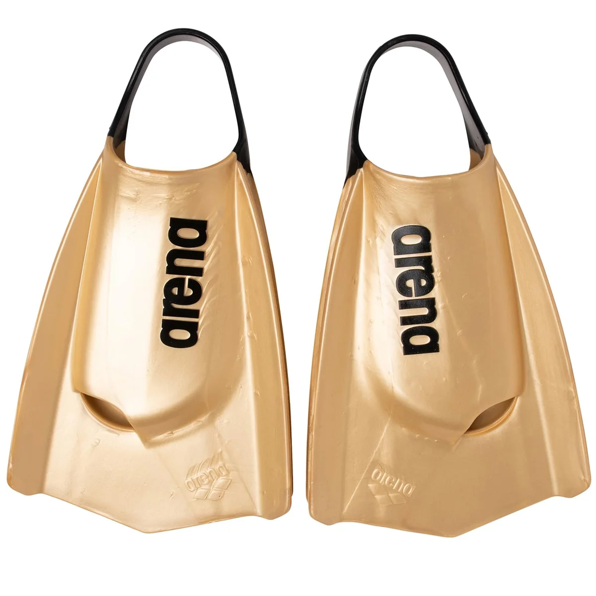 Nadadeira Arena Powerfin Pro II - Unissex [Cor: Dourado - Tamanho: 42-43]