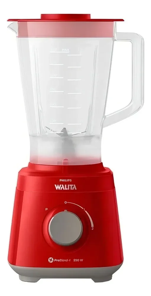Liquidificador Daily Ri2110 Philips Walita 550w Vermelho