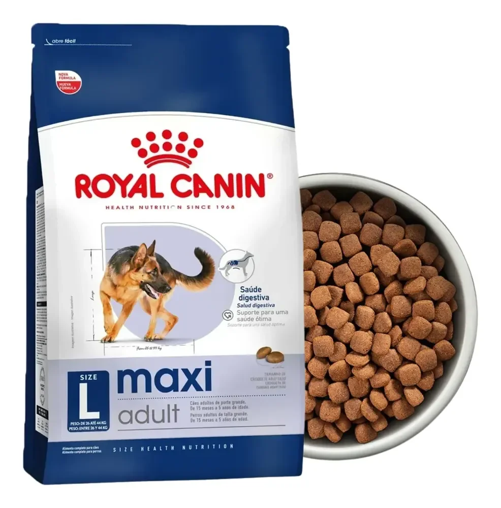 Ração Alimento Royal Canin Maxi Adult Cães 12kg