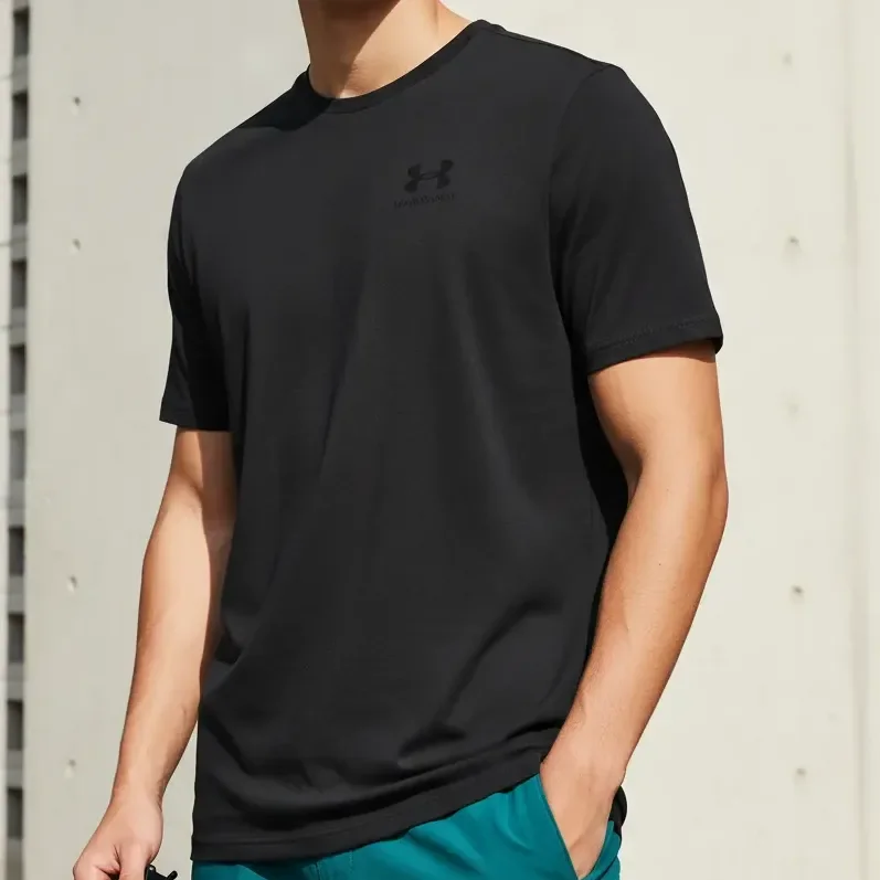 Camiseta Masculina Treino Under Armour Sportstyle Left Chest Preto P