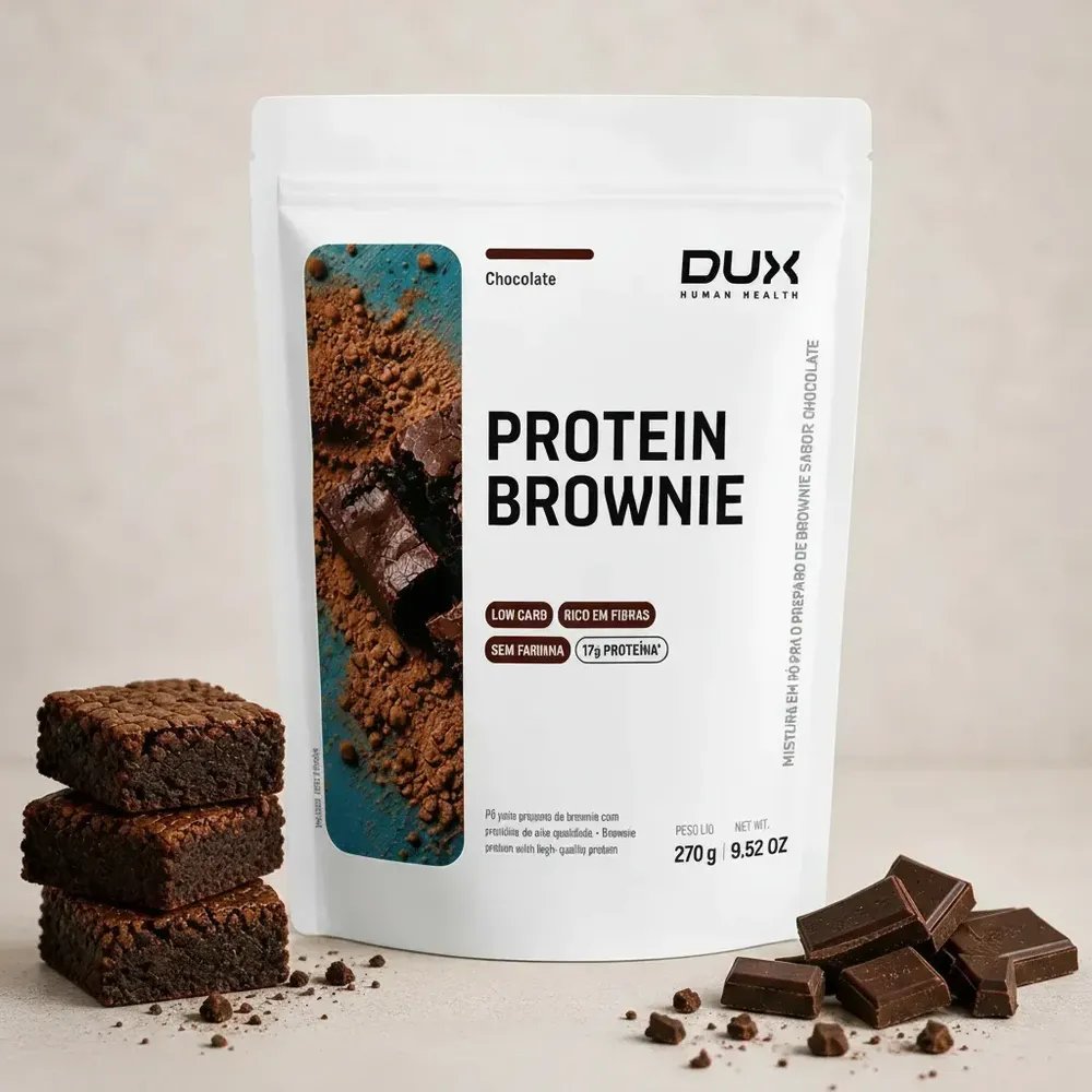 Protein Brownie 270g Low Carb - Dux Nutrition Chocolate
