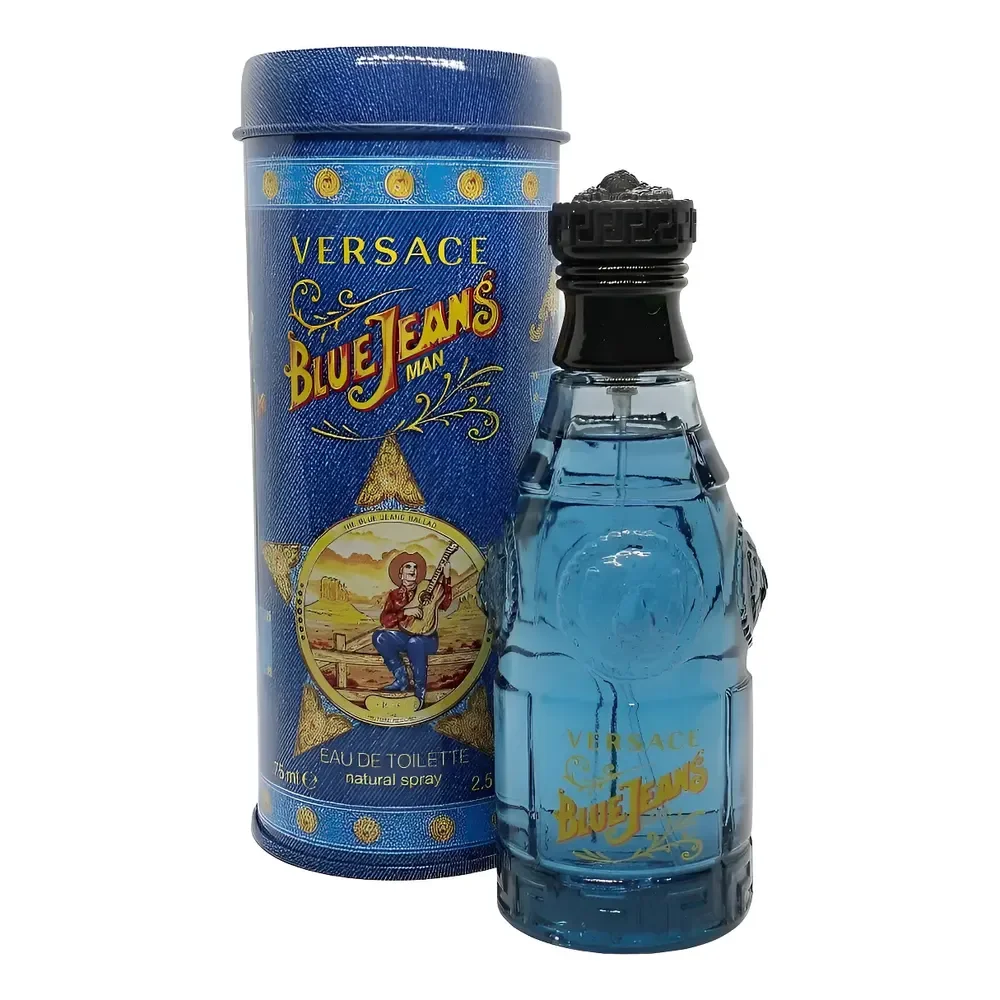 Versace Blue Jeans 75ml Edt Perfume Masculino Original